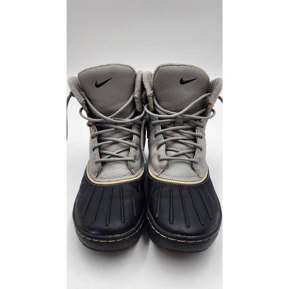 Nike ACG Woodside Matte Gray Silver Men's 7.5 Duck Boots 386469-090 Snow Winter - Picture 11 of 13